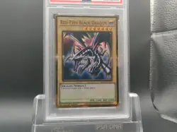 1st Edition Red-Eyes Black Dragon, PSA 10, Mago-en003, Gem Mint, Yugioh - Image 1