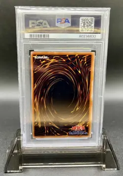 2001 YU-GI-OH! JPN. Dark Magician #P402 Premium Pack 4 PSA 7 - Image 2