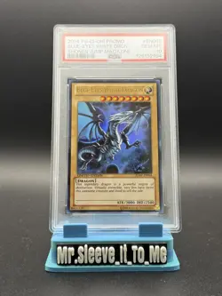 2014 YU-GI-OH! PROMO SHONEN JUMP MAGAZINE #EN068 BLUE-EYES WHITE DRAGON PSA 10 - Image 1