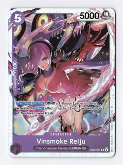 Vinsmoke Reiju (Foil) 031 (SR) One Piece Heroines Edition (EB-03) - Image 1