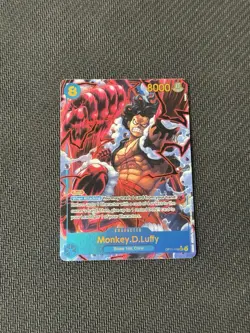 Monkey.D.Luffy (118) (Alternate Art) OP11-118 A Fist of Divine Speed Foil - Image 1