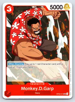 One Piece - OP03-014 Monkey.D.Garp - UC - US Seller - Image 1