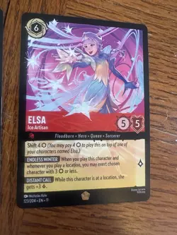 Disney Lorcana - Elsa, Ice Artisan - Winterspell - Legendary - NM - Image 5