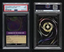 2023 Disney Lorcana - First Chapter 1 Foil Friends on the Other Side PSA 9 MINT - Image 3