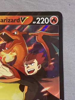 Lance's Charizard V SWSH133 JUMBO OVERSIZED Black Star Promo Pokemon Card - Image 5