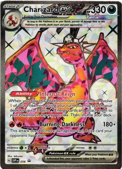 Charizard ex Holofoil 056 SV: Scarlet & Violet Promo Cards NM - Image 1