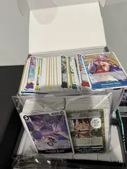 One Piece TCG OP-11 A Fist Of Divine Speed Lot Of 500x Foil Rare Cards English - Image 1