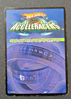 Feather Frame rare Hot Wheels Acceleracers Foil #160/246 Collectible Card Game - Image 3