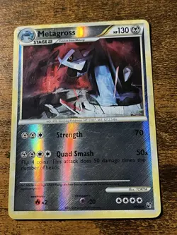 Metagross 18/90 Undaunted Reverse Holo Pokemon Card - Image 1