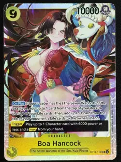 Boa Hancock The Azure Sea's Seven OP14-112 One Piece TCG Card Super Rare NM - Image 1