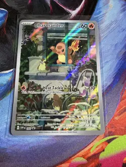 Charmander 044 Sv: Scarlet & Violet Promo Card Illustration Rare Light Play/NM - Image 1