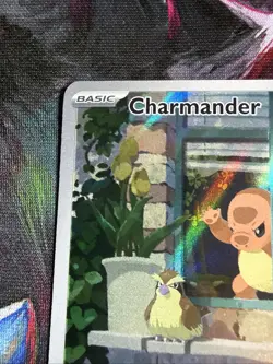 Charmander 044 Sv: Scarlet & Violet Promo Card Illustration Rare Light Play/NM - Image 4