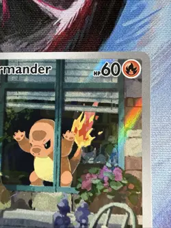 Charmander 044 Sv: Scarlet & Violet Promo Card Illustration Rare Light Play/NM - Image 5