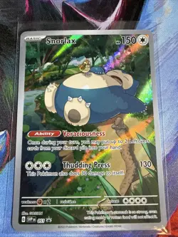 Snorlax 051 Black Star Promo SV: Scarlet & Violet Promo Cards NM Pokemon TCG NM - Image 1