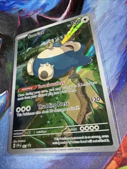 Snorlax 051 Black Star Promo SV: Scarlet & Violet Promo Cards NM Pokemon TCG NM - Image 2