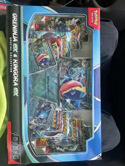 Pokemon Trading Card Game Greninja ex and Kingdra ex Special Collection Box NEW - Image 1