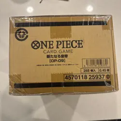 Japanese OP09 One Piece Card The Four Emperors Booster Box Case Sealed US SELLER - Image 1