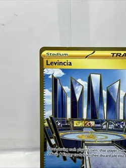 Pokemon TCG Trainer Card Levincia Stadium Gold, 244/182 - Image 2