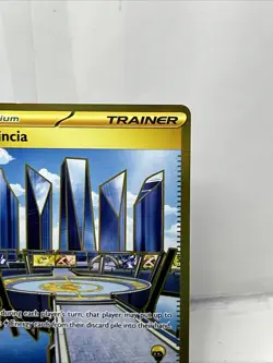 Pokemon TCG Trainer Card Levincia Stadium Gold, 244/182 - Image 3