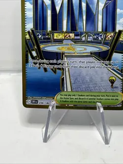 Pokemon TCG Trainer Card Levincia Stadium Gold, 244/182 - Image 5
