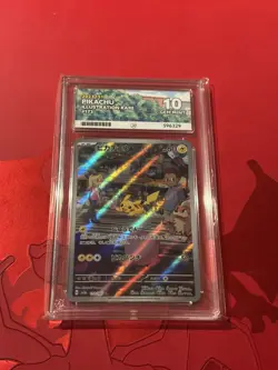Pikachu Art Rare Card SV2a 151 173/165 JPN Pokemon ACE 10 - Image 1