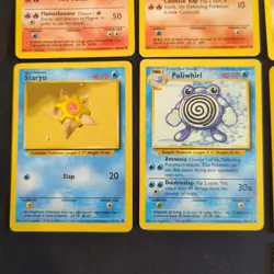 Pokemon Card Lot 13 Base Set Holo Poliwrath Shadowless Rattata 1999 WOTC Vintage - Image 2