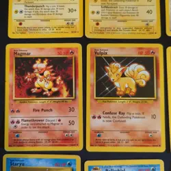 Pokemon Card Lot 13 Base Set Holo Poliwrath Shadowless Rattata 1999 WOTC Vintage - Image 4