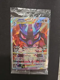 Lucario VSTAR SWSH291 SWSH: Sword & Shield Promo Cards Holo Sealed - Image 1