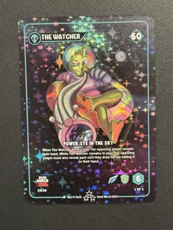 Dead World TCG The Watcher 29/30 Rising Mini Set SR Holo 3 Star Card 2025 - Image 1