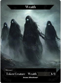 Wraith - Full Art Altered Art Custom Proxy Cards - Image 1