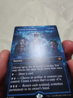 Season of Weaving (Borderless) Bloomburrow Regular - Image 4