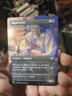 Blood Artist (Borderless) Double Masters 2022 Regular - Image 1