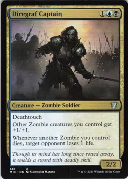 MTG Diregraf Captain (148) | NM | Cmd Innistrad: Midnight Hunt {MIC} - Image 1