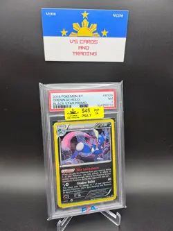 2014 POKEMON KY BLACK STAR PROMO GRENINJA HOLO #XY24 PSA 7 - Image 1