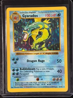 Pokemon TCG Gyarados Base Set Shadowless Holo Foil Near Mint NM - Free Returns! - Image 4