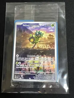 Teal Mask Ogerpon Sealed Pokemon Twilight Masquerade ETB Promo 123 - Image 1