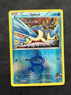 Pokemon TCG Team Aqua's Spheal 3/34 Double Crisis Reverse Holo - Image 1