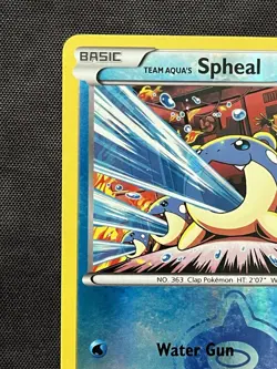 Pokemon TCG Team Aqua's Spheal 3/34 Double Crisis Reverse Holo - Image 2