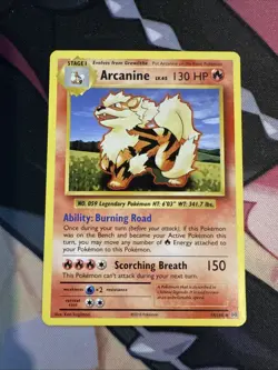 Pokemon TCG XY Evolutions LP Arcanine 18/108 - Image 1