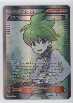 Wally Ultra Rare Pokemon XY Roaring Skies #107 - Image 1