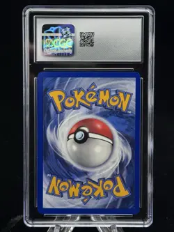 Pichu Reverse Holo Japanese Neo Premium File Pokemon Double Swirl CGC 8.5 ⚡🌀 - Image 4