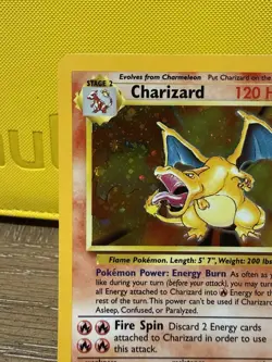 Pokemon TCG Charizard Holo Base Set 2 Moderately Played - Image 3
