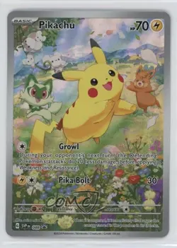 Pikachu (Paldea Adventure Chest) Holo Pokemon Scarlet & Violet Black Star Promo - Image 1