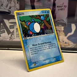 Pokemon TCG Marill 68/109 Team Rocket Returns Reverse Holo Stamped Vintage 2004 - Image 4