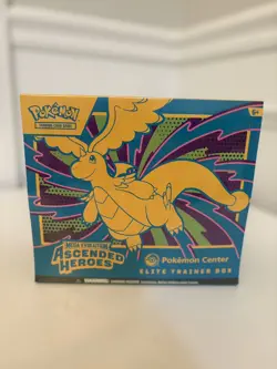 Pokemon Ascended Heroes POKEMON CENTER Elite Trainer Box (ETB) QUICK SHIPPING - Image 1