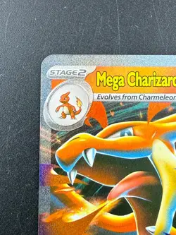 Pokemon TCG Mega Charizard Y ex 030 Mega Evolution Black Star Promo NM - Image 2