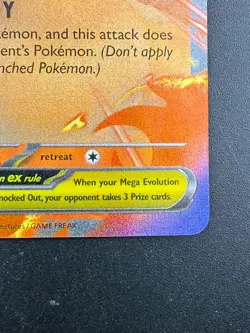 Pokemon TCG Mega Charizard Y ex 030 Mega Evolution Black Star Promo NM - Image 4