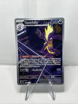 Pokemon TCG Toxtricity 103/094 Phantasmal Flames Holo Illustration Rare - Image 1