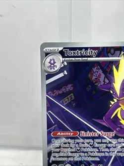 Pokemon TCG Toxtricity 103/094 Phantasmal Flames Holo Illustration Rare - Image 2