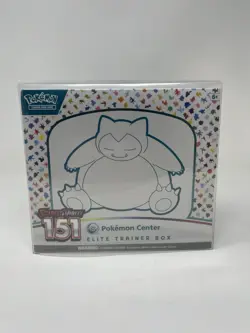 Scarlet & Violet 151 Pokemon Center Elite Trainer Box PC ETB SEALED with Case 820650853159 - Image 1